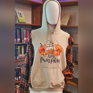 Upcycled Oversized Fall Hoodie